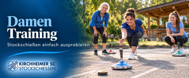 Damen Training beim Kirchheimer SC – Stockschießen einfach ausprobieren
